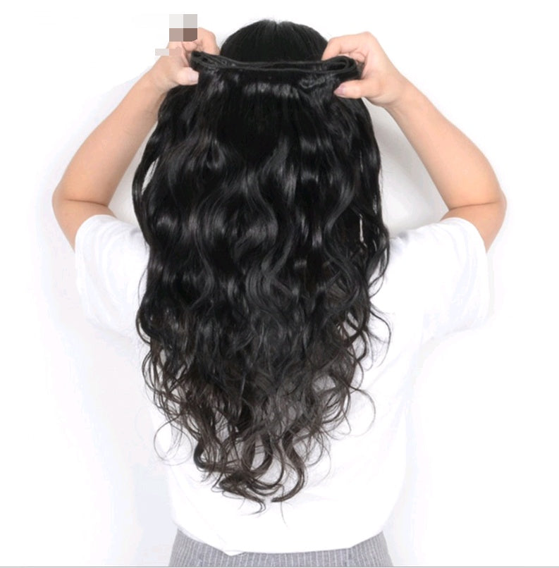 Real hair wig, hair styling hair extension, body wave human hair weaves