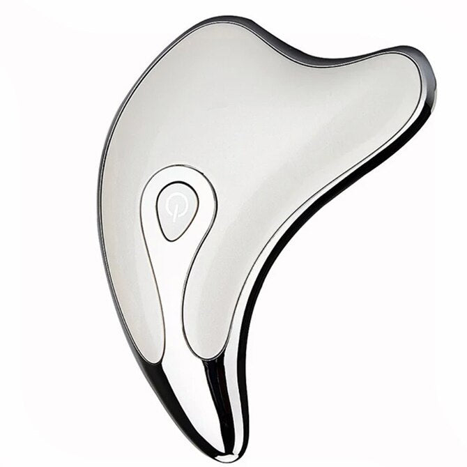 Gua Sha Scraper Facial Massager Face Lifting Slimming LED Light